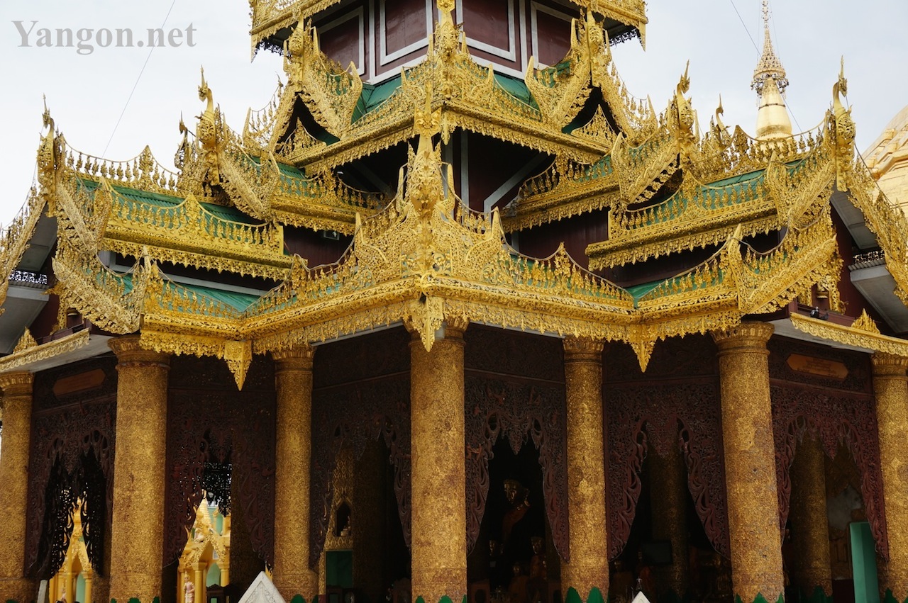 Shwedagon-Green-Gold-Temple